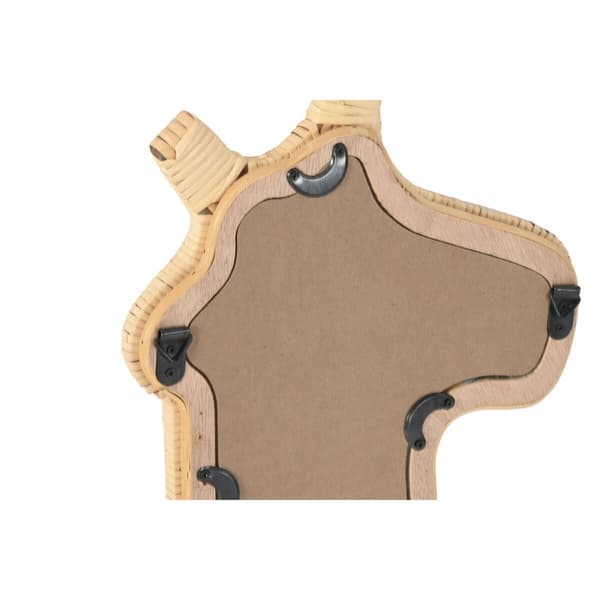 Väggspegel Home ESPRIT Naturell 43 x 3 x 60 cm (2 antal)