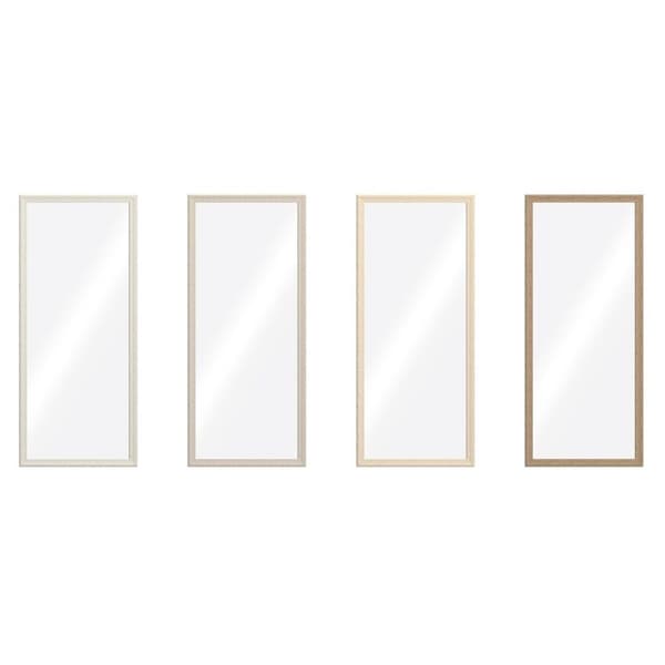 Vægspejl Home ESPRIT Brun Beige Grå Urban 67 x 2 x 156 cm (4 enheder)