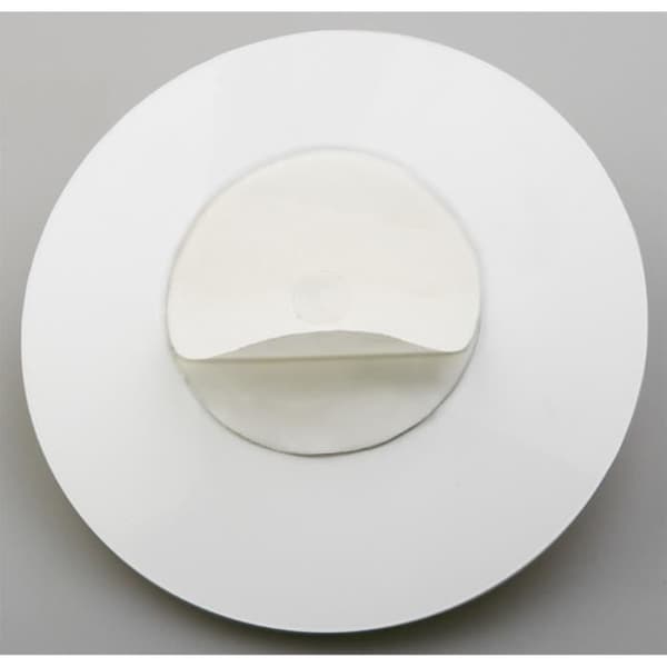 WENKO Självhäftande väggmonterad förstoringsspegel, förstoringsspegel x3, Plast, ø12 cm, Förkromad