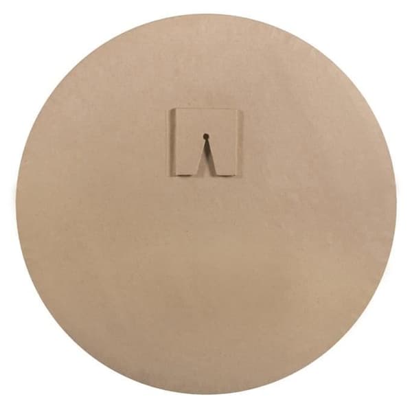 Pappersmaché spegel ø30cm - Rayher Brown