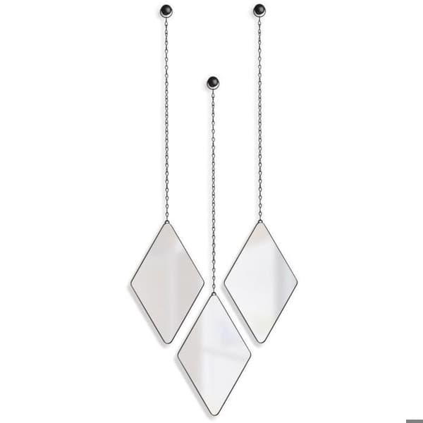 Dima hängande designspegel (set med 3)