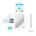 Miniatyrbild 4 av 4: Badspegel - GO LED - 40x60cm - LED-belysning - Aluminium - IP24