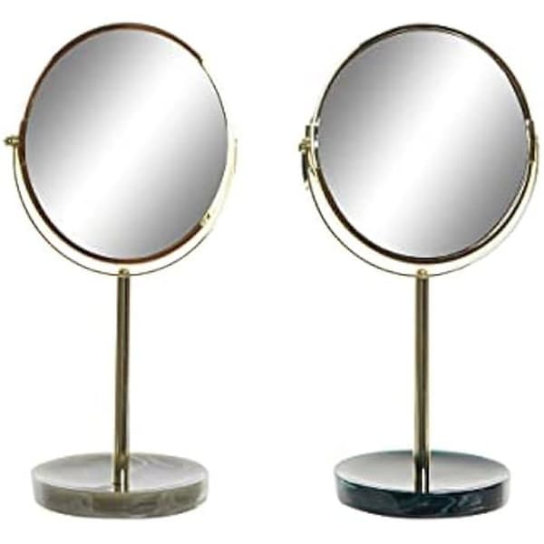 Förstoringsspegel - DKD Home Decor - Standard - Grön - Grå - Guld