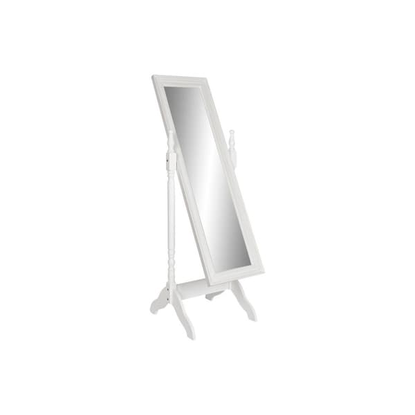 Garderobsspeglar Home ESPRIT Vit 50 x 50 x 157 cm