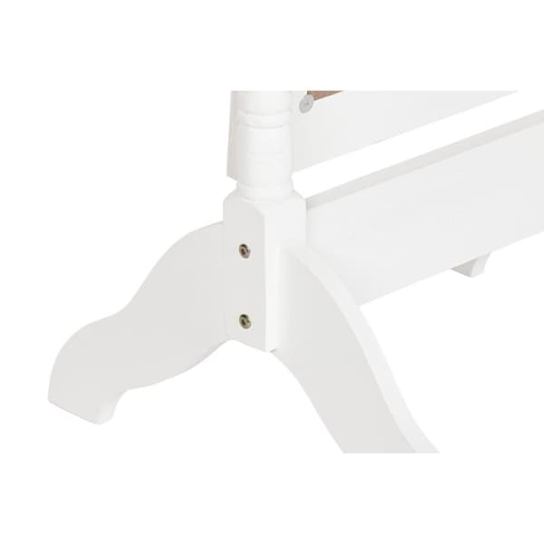 Garderobsspeglar Home ESPRIT Vit 50 x 50 x 157 cm