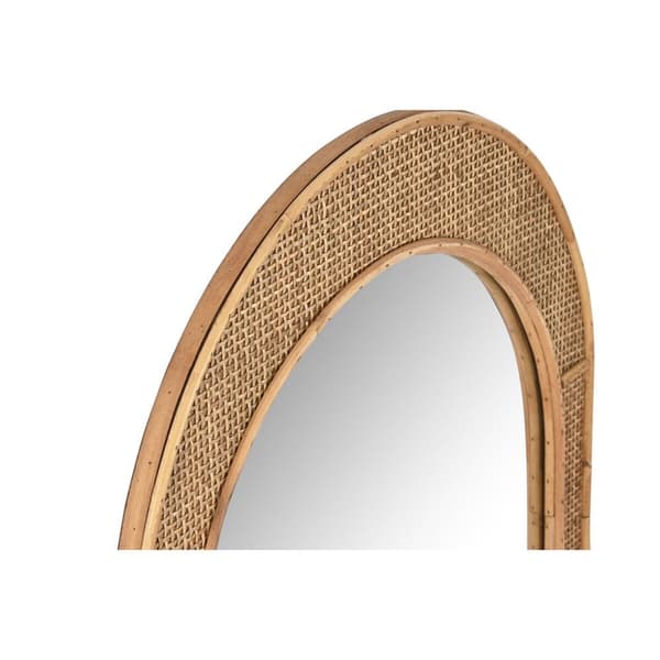 Väggspegel Home ESPRIT Naturell Scandi 51,5 x 2 x 77 cm
