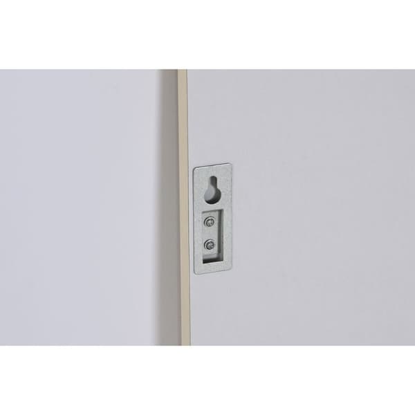 Väggspegel DKD Home Decor Vit Beige Mörkgrå 36 x 2 x 66 cm (4 antal)