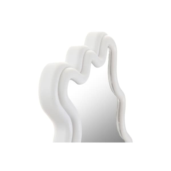 Veggspeil Home ESPRIT Hvit Urban 22 X 2 X 35 CM