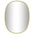 Miniatyrbild 2 av 2: Väggspegel guld 30x25 cm