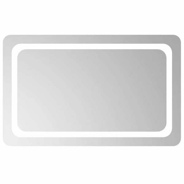 Badrumsspegel LED 80x50 cm