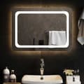 Miniatyrbild 1 av 2: Badrumsspegel LED 70x50 cm