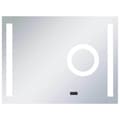 Miniatyrbild 2 av 2: Badrumsspegel LED med touch-sensor 80x60 cm