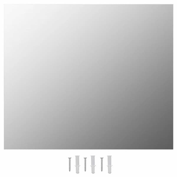 Spegel utan ram 70x50 cm glas
