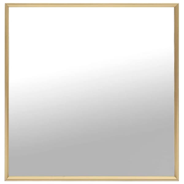 Spegel 50x50 cm guld