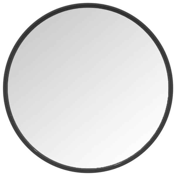 Väggspegel svart 40 cm