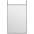 Miniatyrbild 2 av 2: Dörrspegel svart 40x60 cm glas och aluminium