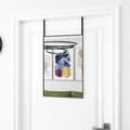 Miniatyrbild 1 av 2: Dörrspegel svart 40x60 cm glas och aluminium