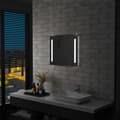 Miniatyrbild 1 av 2: Badrumsspegel LED 60x50 cm