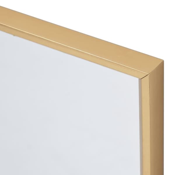 322745 Spegel guld 60x60 cm