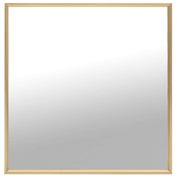 322745 Spegel guld 60x60 cm