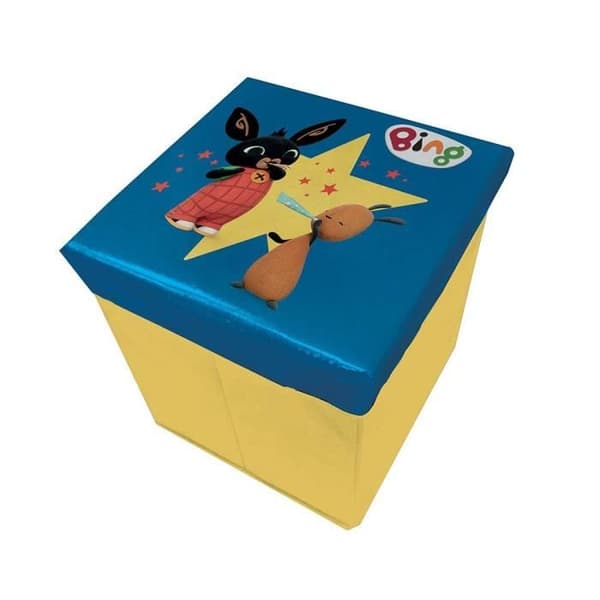 Förvaringspuff - Bing Bunny - Vit - Barn - Blandat