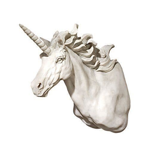 Design Toscano Alicorn Unicorn Trophy Väggskulptur