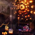 Miniatyrbild 4 av 4: TD® Halloween dekoration rekvisita fjärrkontroll ljus LED spindelväv ljus atmosfär layout