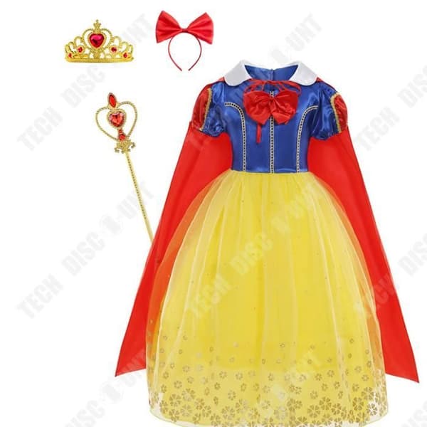 TD® Flickklänning Halloween Julfest Carnival Cosplay Klänning Födelsedagsfest Kostym Prinsessklänning