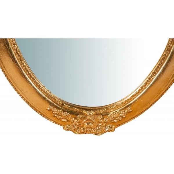 Biscottini Miroir Vintage 63 x 45 cm Väggspegel Badrum och Sovrum Spegel Hall