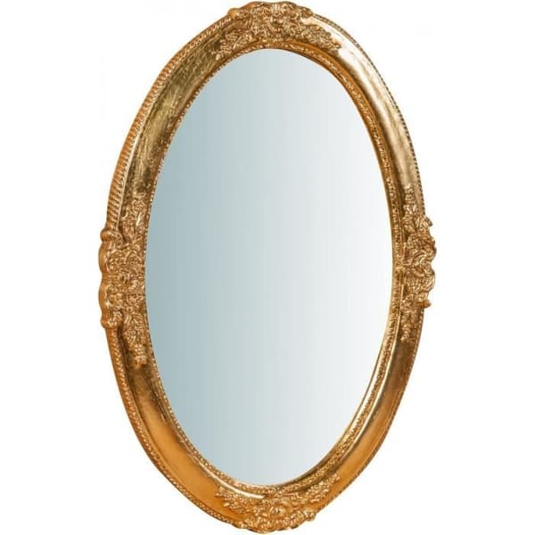 Biscottini Miroir Vintage 63 x 45 cm Väggspegel Badrum och Sovrum Spegel Hall