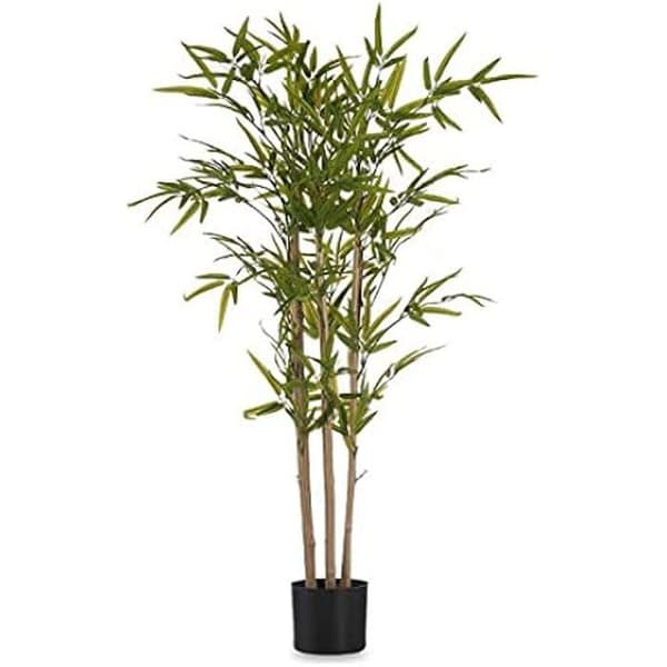 Dekorativ växt - Ej specificerad - Grön bambu - Plast - 70 x 120 x 70 cm - Blandat