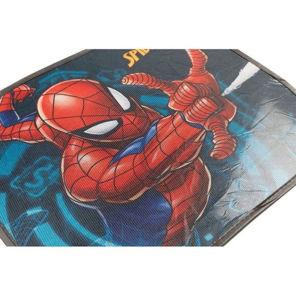 Sidogardin - Spiderman - Extra Dark - 44 x 35 cm - Statiskt fast - Dubbelt lager