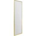 Miniatyrbild 3 av 4: MirrorOutlet Artus Modern Väggspegel i Guld Aluminium 120 x 40 cm