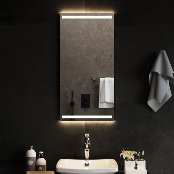 Badrumsspegel LED 40x80 cm