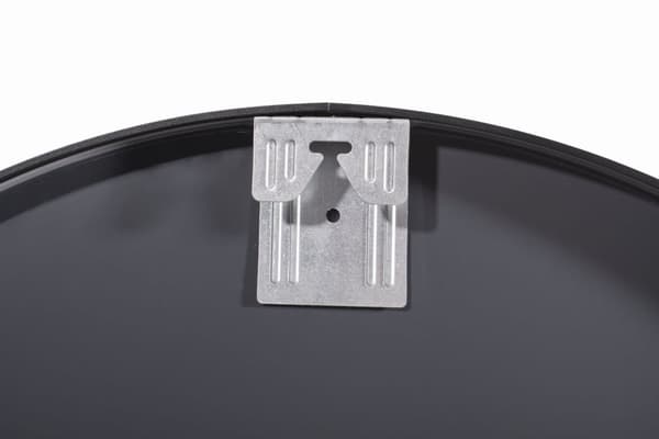 Spegel 70 cm svart ram