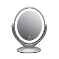 Miniatyrbild 1 av 2: Makeup Spegel, Dubbel-Sidig, USB Uppladdningsbar,Pärlvit
