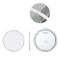 Miniatyrbillede 1 af 2: LED Badeværelsesspejl, Dugfri Design, Berøringssensor Hukommelse,800x800mm