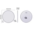 Miniatyrbild 2 av 2: Smart spegel, pekskärm, dimbar LED-belysning, 60cm (24 tum)