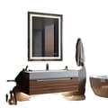 Miniatyrbild 1 av 2: LED-badrumsspegel, dimbar touchsensor, anti-dimfunktionalitet,600x800mm