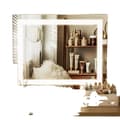Miniatyrbild 1 av 2: LED Sminkspegel, 58 x 46 cm, Justerbara ljusinställningar,58 x 46 cm