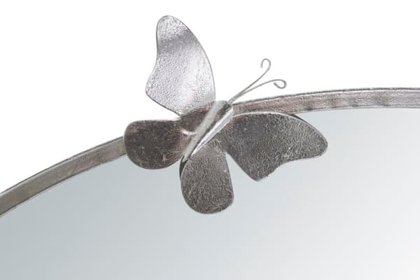 FURNLUX VÄGGSPEGEL FJÄRIL SILVER 91CM