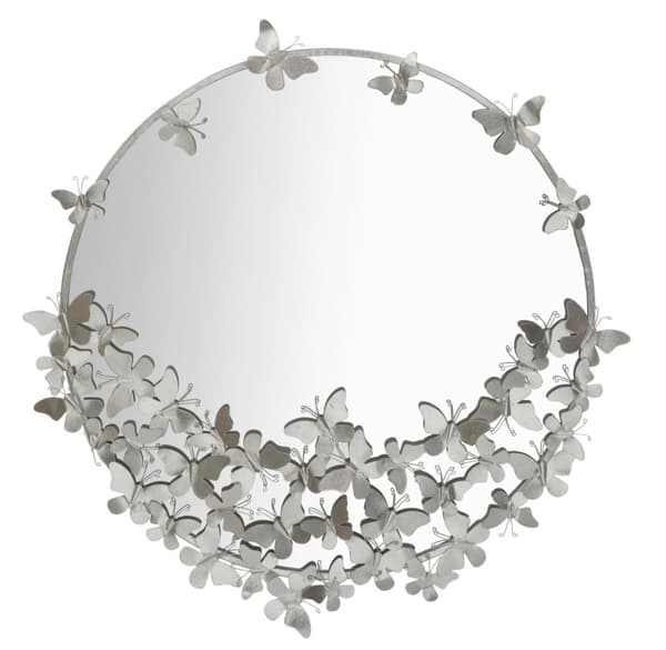 FURNLUX SEINÄPEILI PERHONEN HOPEA 91CM