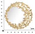 Miniatyrbild 6 av 6: FURNLUX VÄGGSPEGEL FJÄRIL GULD 82CM
