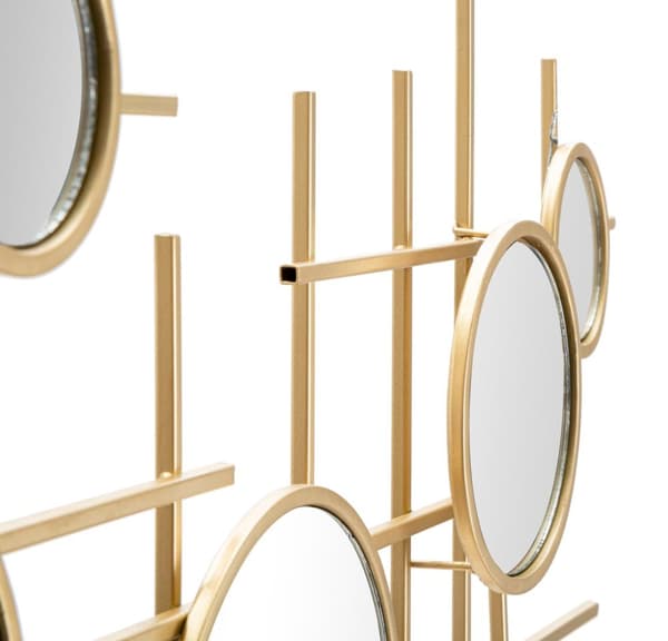 FURNLUX VÆGSPEJL GLOXY GOLD 117CM