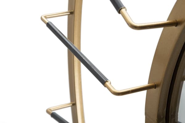 FURNLUX VÆGSPEJL GLAMMET GULD 81CM