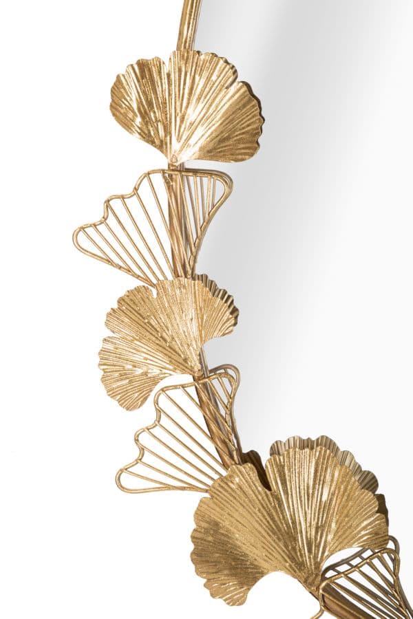 FURNLUX VÄGGSPEGEL BLADGULD 62CM