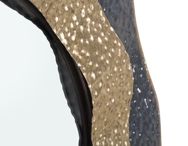 FURNLUX VÄGGSPEGEL SHAI GOLD 66CM