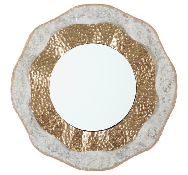 FURNLUX VÄGGSPEGEL SHAI GOLD 55CM
