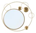 Miniatyrbild 1 av 5: FURNLUX VÄGGSPEGEL PLANET GULD 90CM