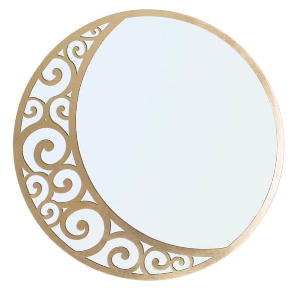 FURNLUX VÄGGSPEGEL LUCI GOLD 72CM